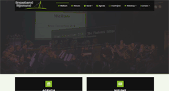Desktop Screenshot of brassbandrijnmond.nl